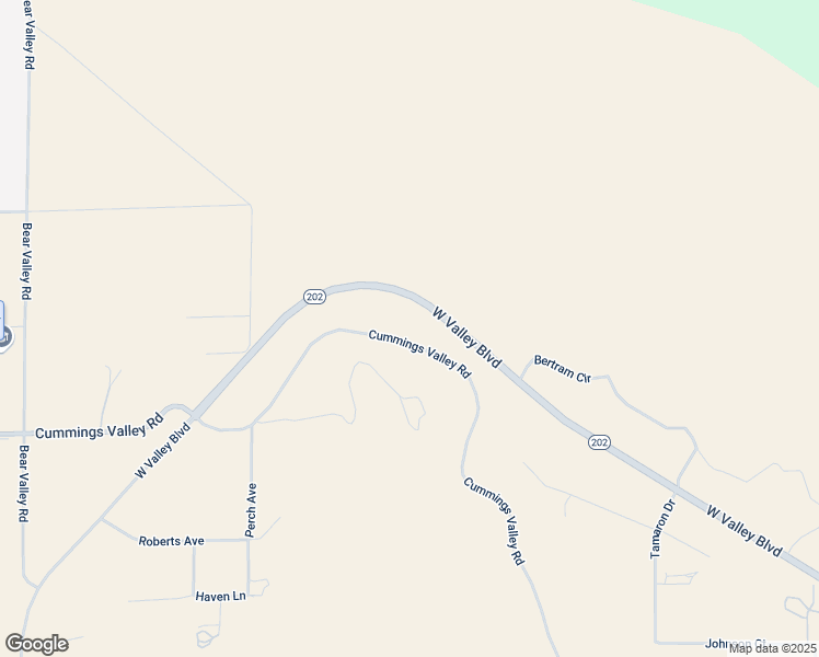 map of restaurants, bars, coffee shops, grocery stores, and more near 24185 Cummings Valley Road in Tehachapi