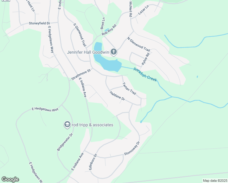 map of restaurants, bars, coffee shops, grocery stores, and more near 202 Haldane Dr in Southern Pines