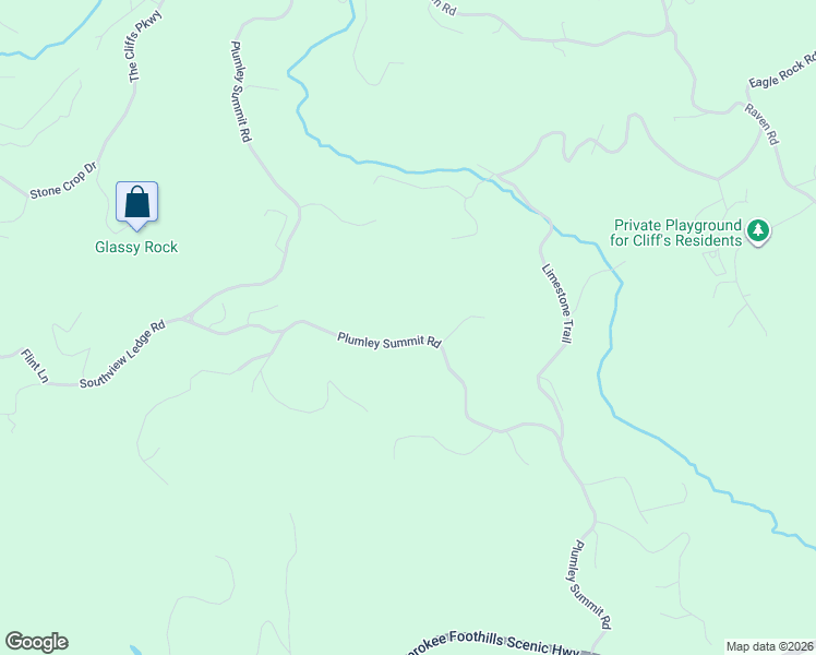 map of restaurants, bars, coffee shops, grocery stores, and more near 616 Plumley Summit Road in Landrum