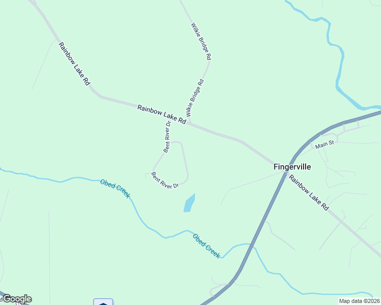 map of restaurants, bars, coffee shops, grocery stores, and more near 352 Bent River Drive in Inman