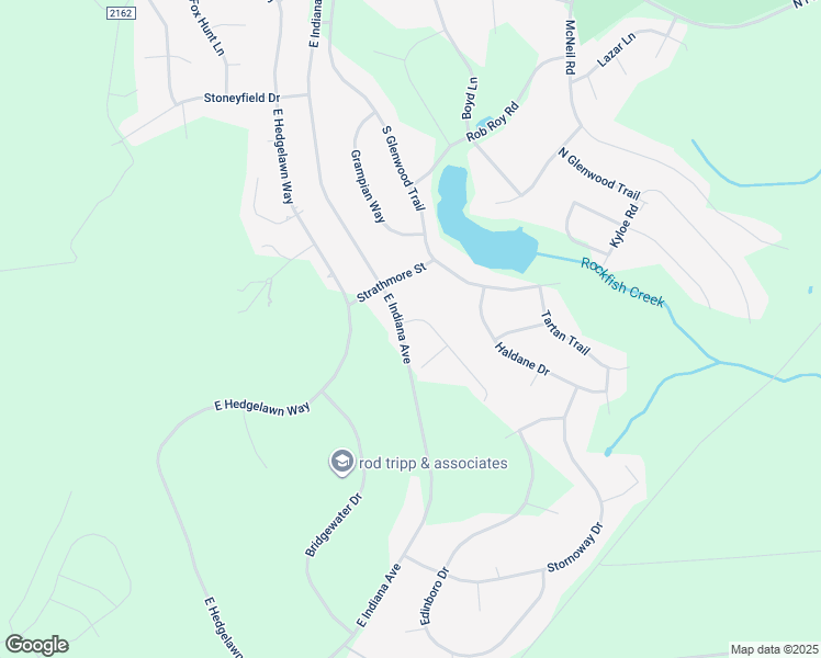 map of restaurants, bars, coffee shops, grocery stores, and more near 110 Glenmoor Drive in Southern Pines