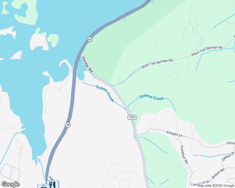 map of restaurants, bars, coffee shops, grocery stores, and more near 6615 Hunter Road in Harrison