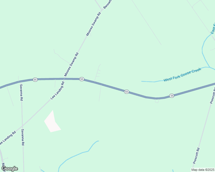 map of restaurants, bars, coffee shops, grocery stores, and more near 8478 North Carolina 55 in Grantsboro