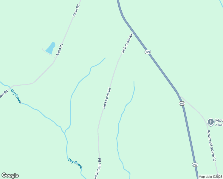 map of restaurants, bars, coffee shops, grocery stores, and more near 686 Jack Currie Road in Mount Gilead