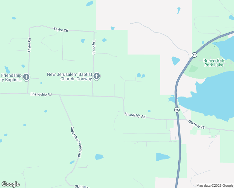 map of restaurants, bars, coffee shops, grocery stores, and more near 4 Joe's Lane in Conway