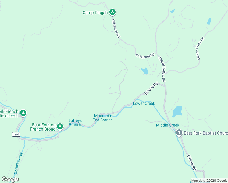 map of restaurants, bars, coffee shops, grocery stores, and more near 38 Renea Drive in Brevard