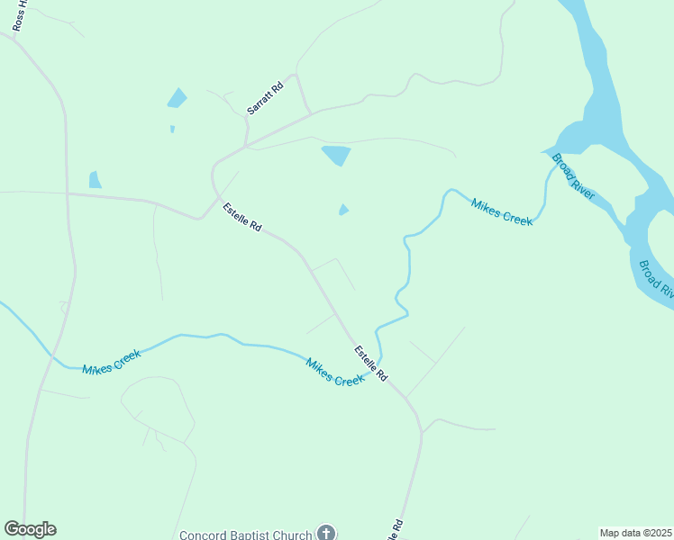 map of restaurants, bars, coffee shops, grocery stores, and more near 128 Concord Acres Drive in Gaffney