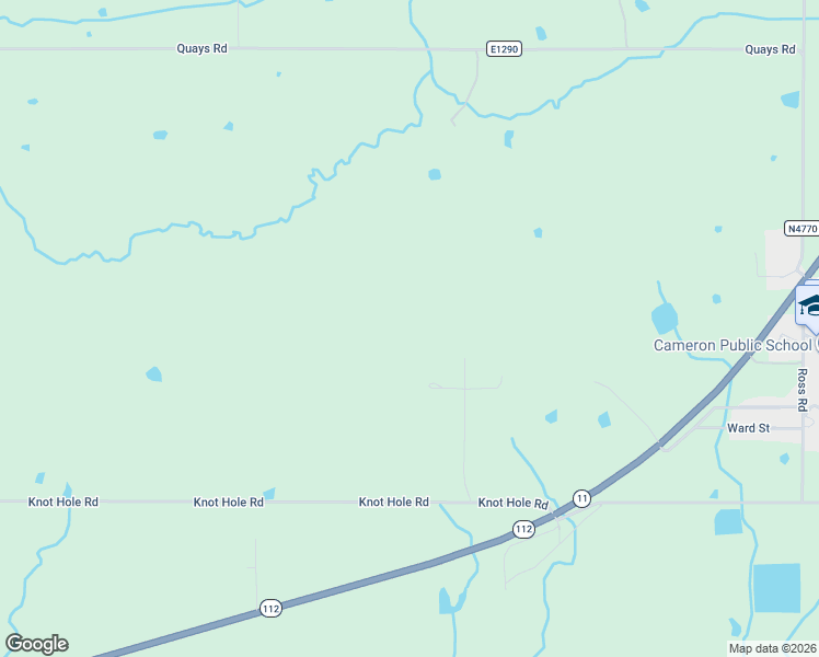 map of restaurants, bars, coffee shops, grocery stores, and more near 16734 Knot Hole Road in Cameron