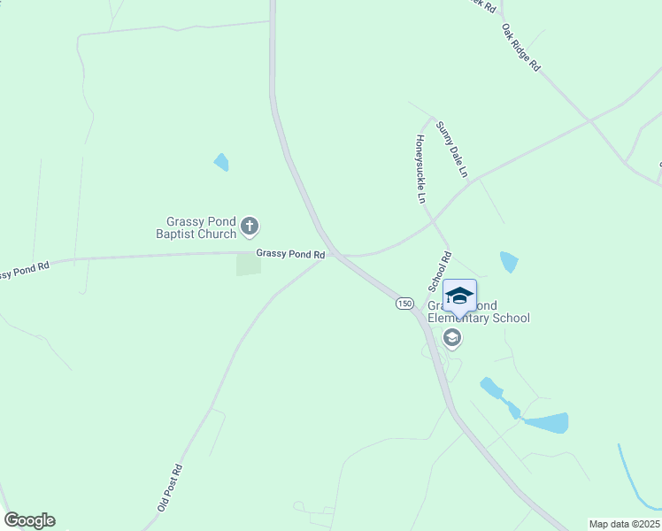 map of restaurants, bars, coffee shops, grocery stores, and more near 101 Grassy Pond Road in Gaffney