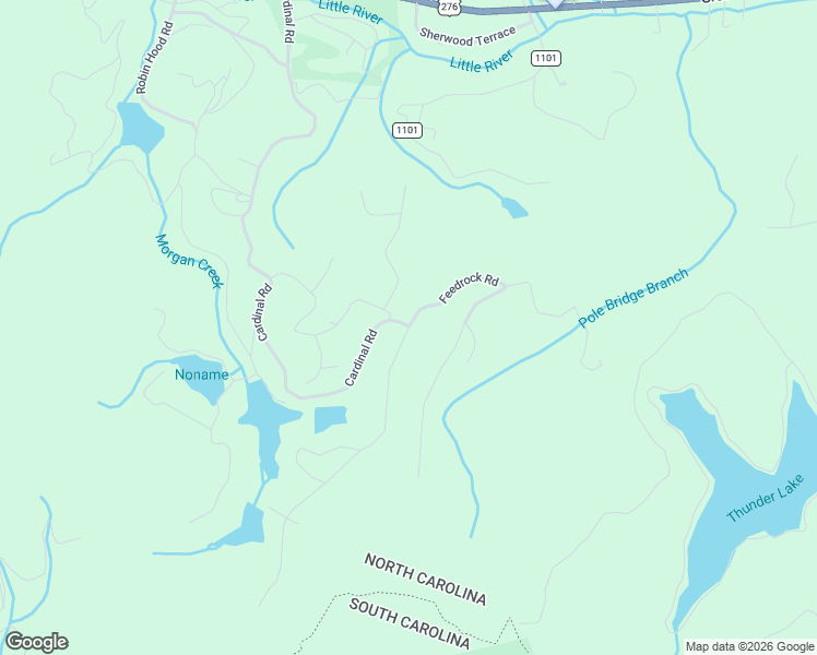 map of restaurants, bars, coffee shops, grocery stores, and more near 326 Oriole Road in Brevard