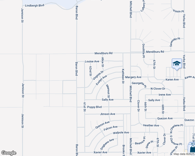 map of restaurants, bars, coffee shops, grocery stores, and more near in California City