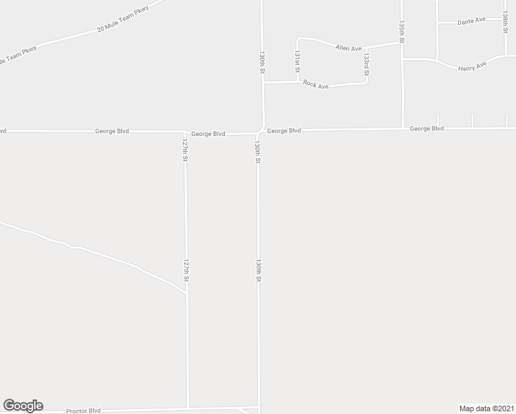 map of restaurants, bars, coffee shops, grocery stores, and more near 130th Street in California City