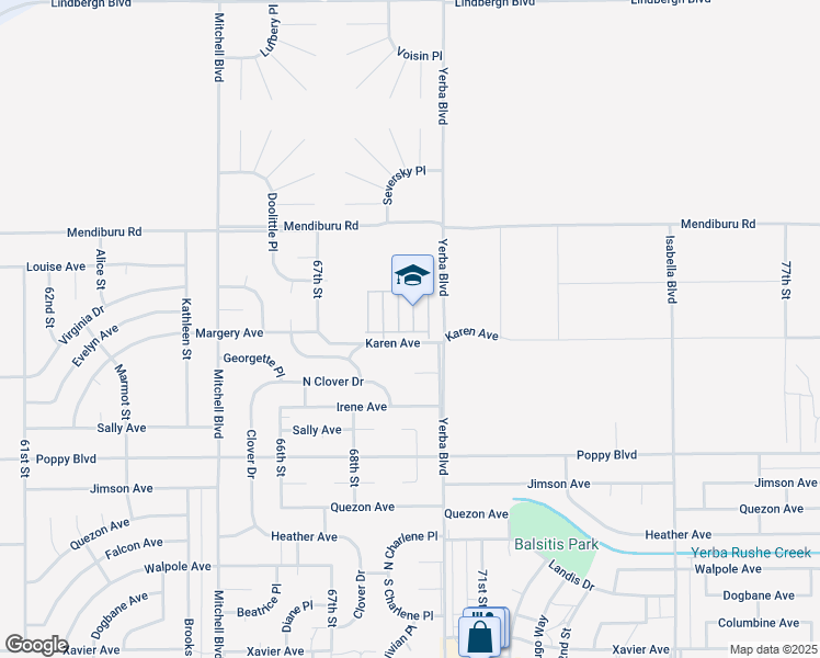 map of restaurants, bars, coffee shops, grocery stores, and more near 21781 Saguaro Street in California City