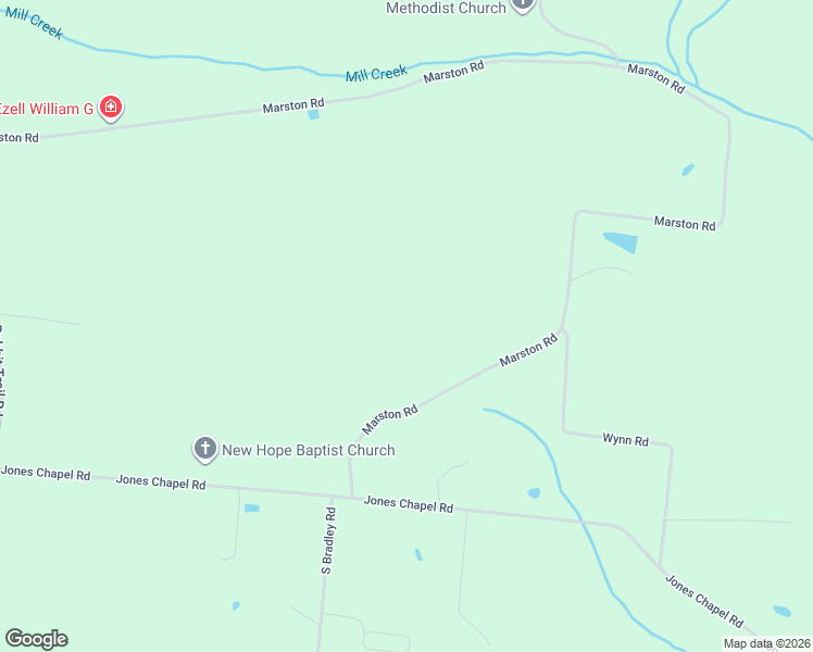 map of restaurants, bars, coffee shops, grocery stores, and more near 303 Marston Road in Leoma