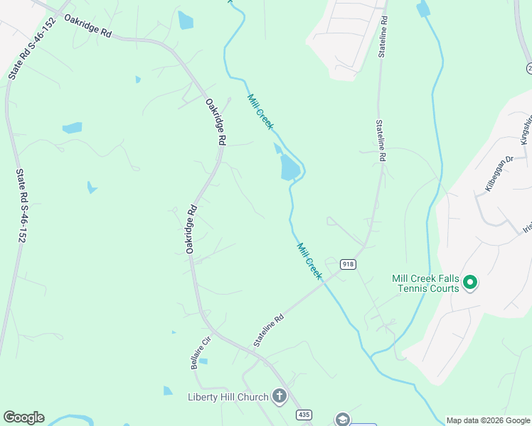 map of restaurants, bars, coffee shops, grocery stores, and more near 6226 Oakridge Road in Clover