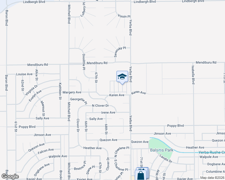 map of restaurants, bars, coffee shops, grocery stores, and more near 21762 Wisteria Street in California City