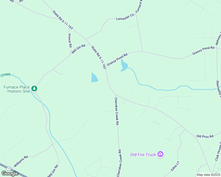 map of restaurants, bars, coffee shops, grocery stores, and more near Cherokee National Highway in Gaffney