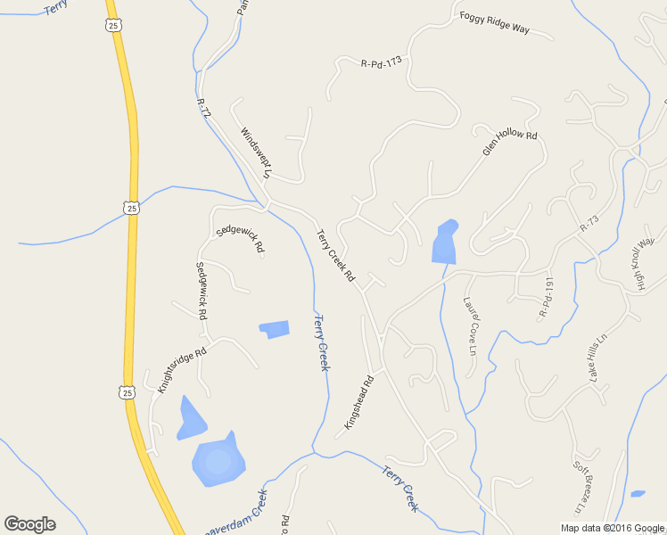 map of restaurants, bars, coffee shops, grocery stores, and more near 516 Terry Creek Road in Travelers Rest