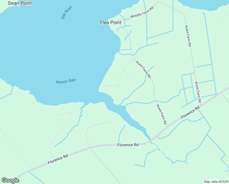map of restaurants, bars, coffee shops, grocery stores, and more near 296 Mason Bay Road in Merritt