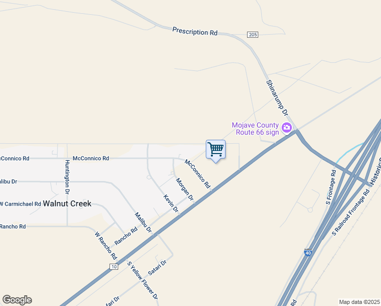 map of restaurants, bars, coffee shops, grocery stores, and more near Walnut Creek Road in Golden Valley