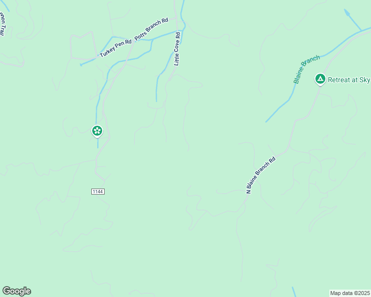 map of restaurants, bars, coffee shops, grocery stores, and more near Smokey Gap Road in Franklin