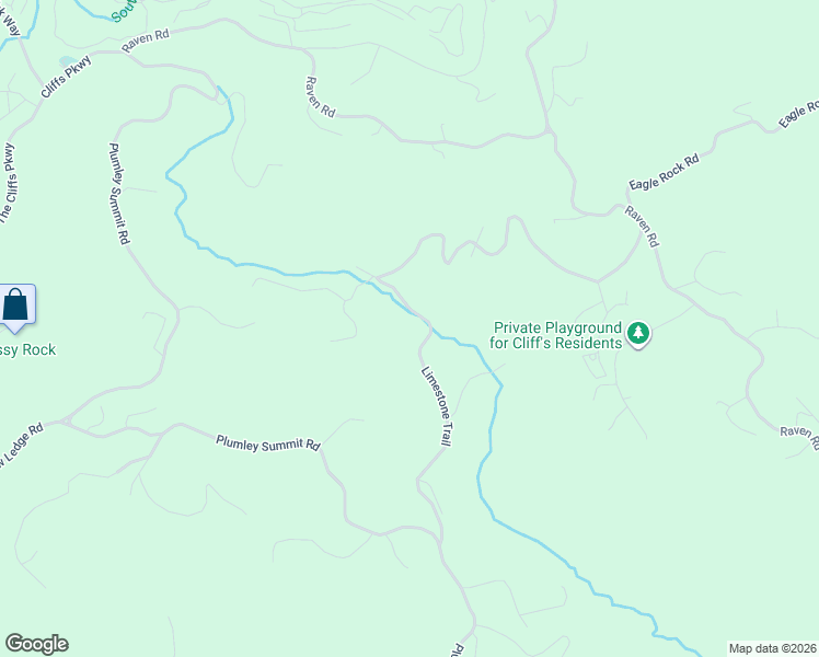 map of restaurants, bars, coffee shops, grocery stores, and more near 301 Limestone Trail in Landrum