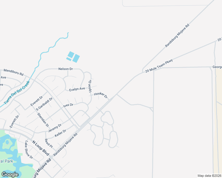 map of restaurants, bars, coffee shops, grocery stores, and more near Randsburg Mojave Road in California City