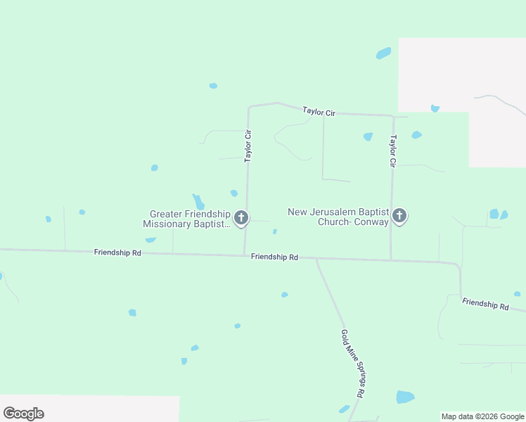 map of restaurants, bars, coffee shops, grocery stores, and more near 5 Conrad Cove in Conway