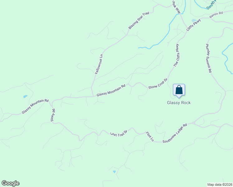 map of restaurants, bars, coffee shops, grocery stores, and more near 7928 Old State Road 118 in Landrum