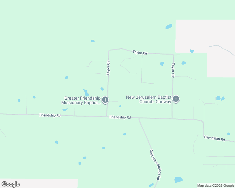 map of restaurants, bars, coffee shops, grocery stores, and more near 5 Conrad Cove in Conway