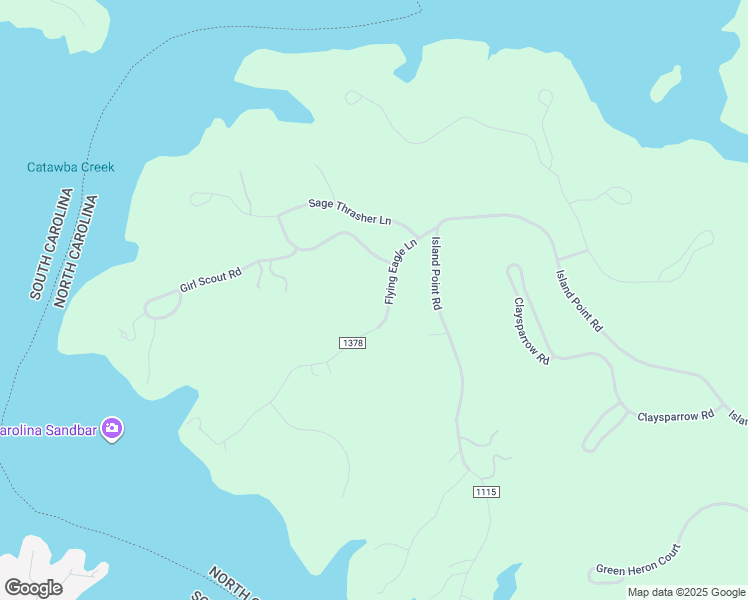 map of restaurants, bars, coffee shops, grocery stores, and more near 9425 Flying Eagle Lane in Charlotte