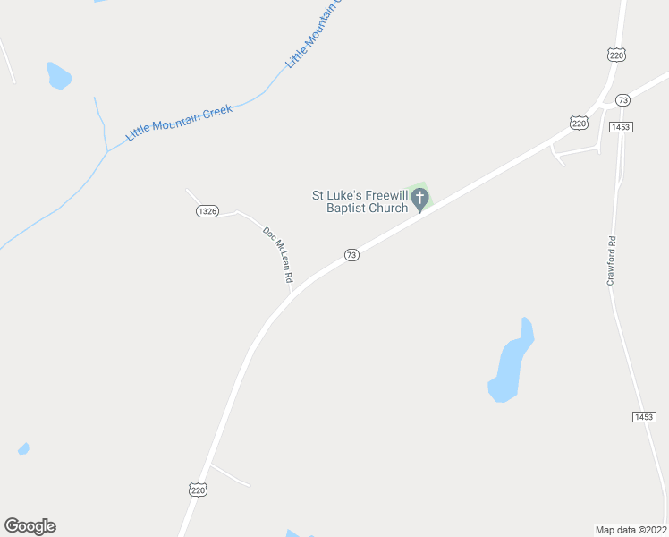 map of restaurants, bars, coffee shops, grocery stores, and more near 3078 U.S. 220 in Ellerbe