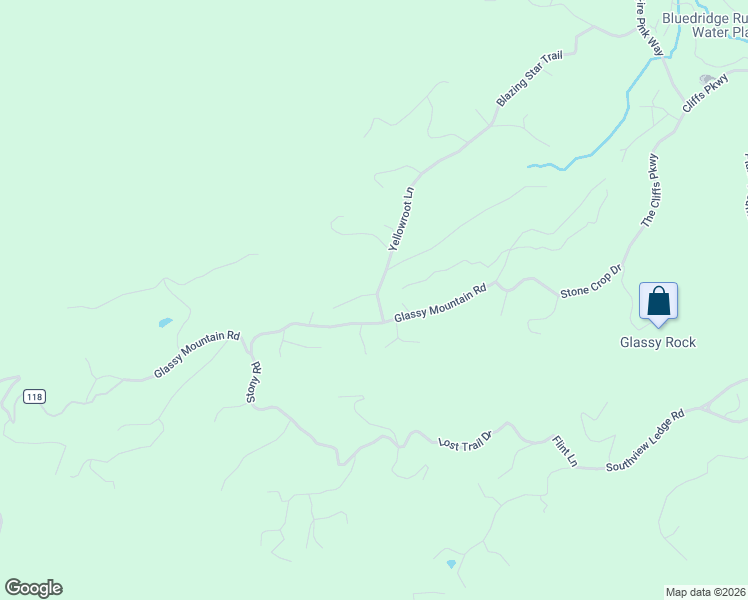 map of restaurants, bars, coffee shops, grocery stores, and more near 9 Snap Dragon Way in Landrum