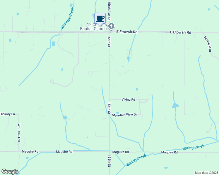 map of restaurants, bars, coffee shops, grocery stores, and more near 8401 156th Street in Noble