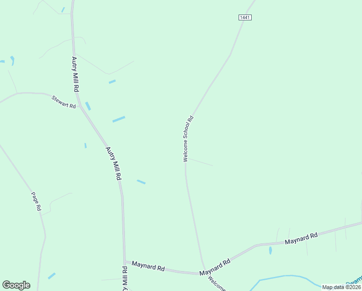 map of restaurants, bars, coffee shops, grocery stores, and more near 5089 Welcome School Road in Godwin