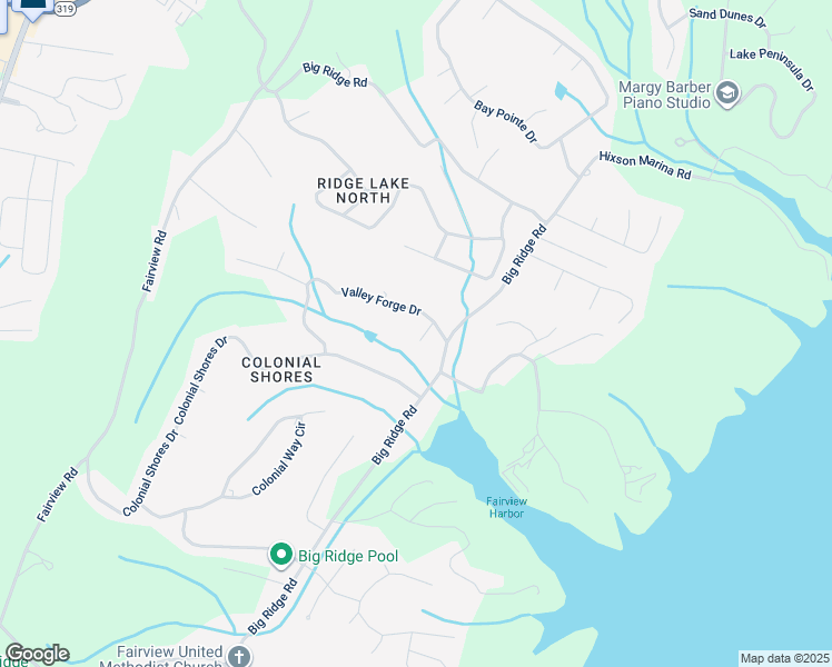 map of restaurants, bars, coffee shops, grocery stores, and more near 1805 Connies Lane in Chattanooga