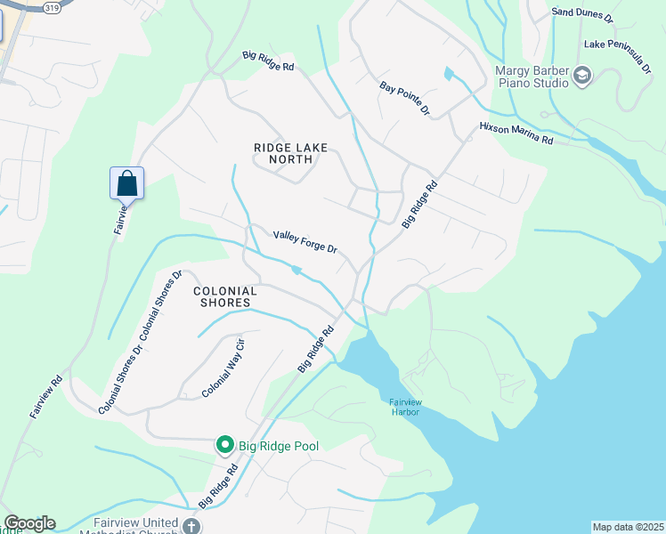 map of restaurants, bars, coffee shops, grocery stores, and more near 1805 Connies Lane in Chattanooga