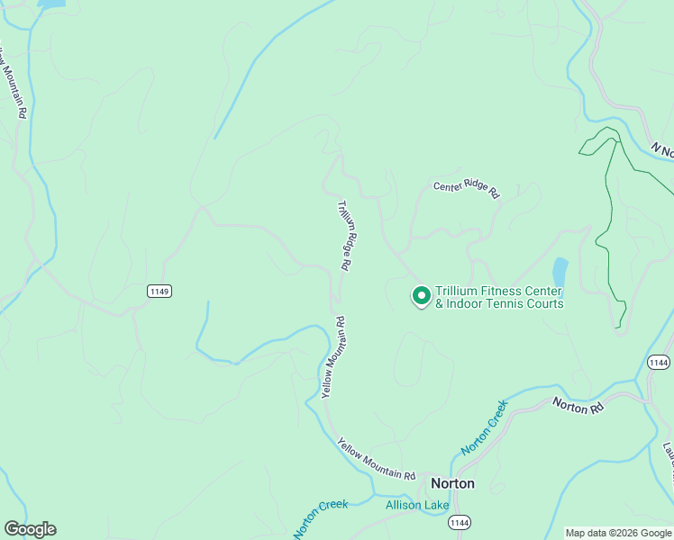 map of restaurants, bars, coffee shops, grocery stores, and more near 1012 Trillium Ridge Road in Cashiers