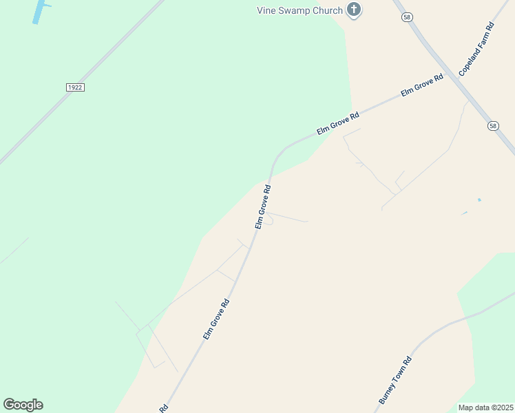 map of restaurants, bars, coffee shops, grocery stores, and more near 3026 Elm Grove Road in Kinston