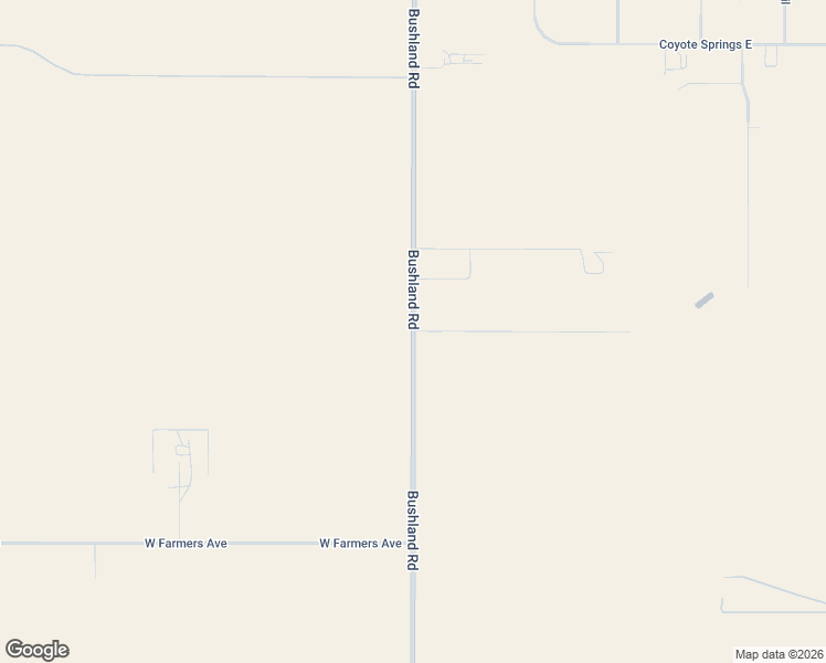 map of restaurants, bars, coffee shops, grocery stores, and more near Bushland Road in Amarillo