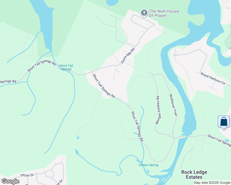 map of restaurants, bars, coffee shops, grocery stores, and more near 7435 Short Tail Springs Rd in Harrison