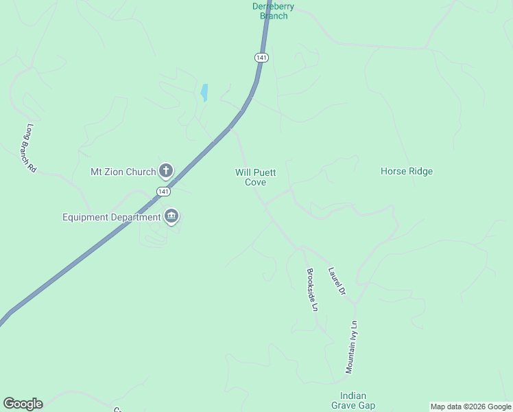 map of restaurants, bars, coffee shops, grocery stores, and more near 240 Puett Cove Road in Murphy