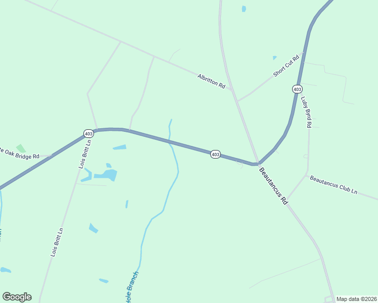 map of restaurants, bars, coffee shops, grocery stores, and more near 1005 North Carolina 403 in Mount Olive