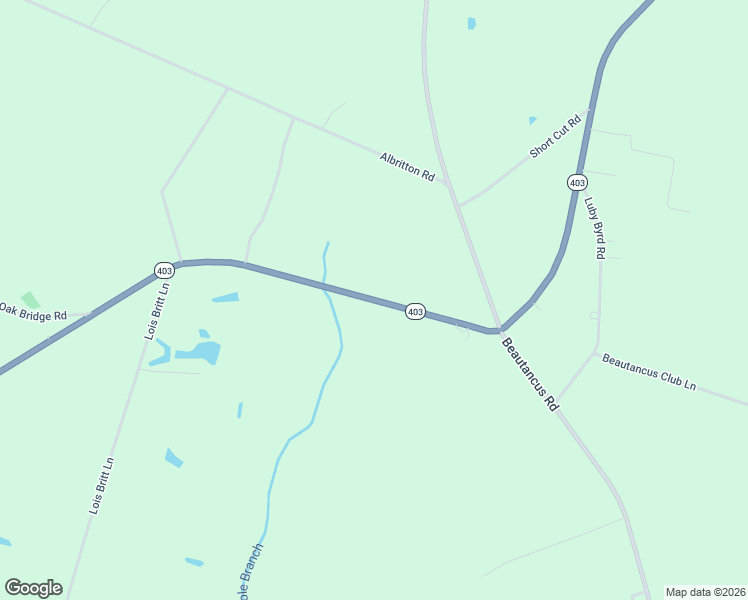 map of restaurants, bars, coffee shops, grocery stores, and more near 1005 North Carolina 403 in Mount Olive