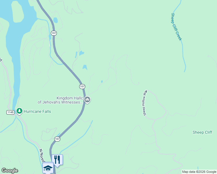 map of restaurants, bars, coffee shops, grocery stores, and more near 229 Dominion Road in Cashiers
