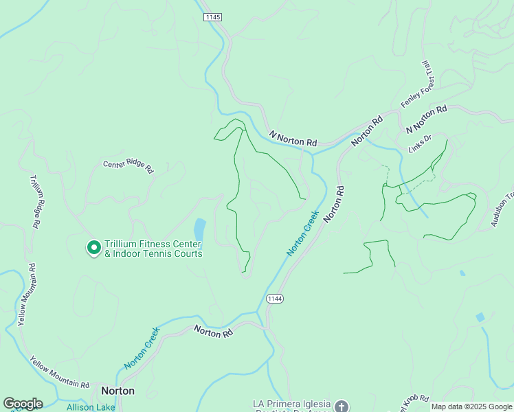 map of restaurants, bars, coffee shops, grocery stores, and more near 5 Trillium Ridge Road in Cashiers
