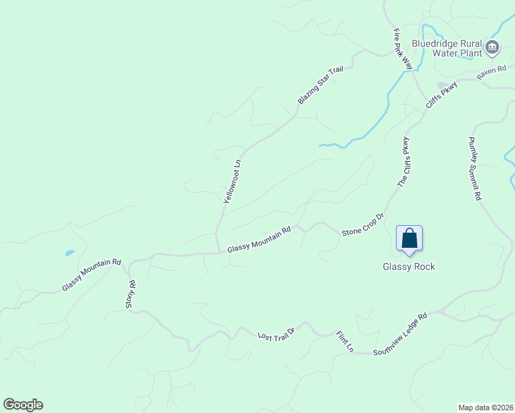 map of restaurants, bars, coffee shops, grocery stores, and more near 50 Snap Dragon Way in Landrum