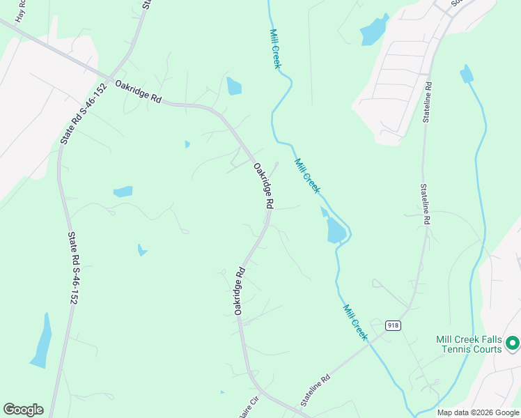 map of restaurants, bars, coffee shops, grocery stores, and more near 6261 Oakridge Road in Clover