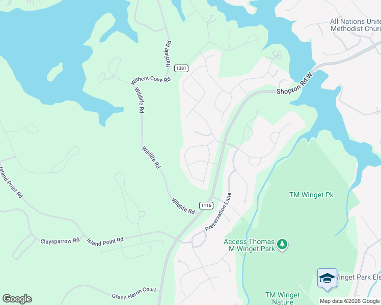 map of restaurants, bars, coffee shops, grocery stores, and more near 12717 Rusty Blackbird Way in Charlotte