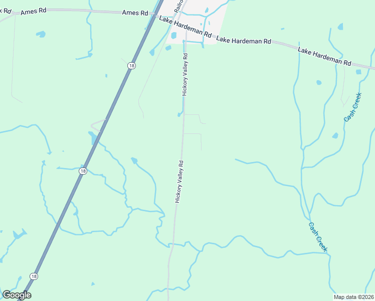 map of restaurants, bars, coffee shops, grocery stores, and more near 575 Hickory Valley Road in Hickory Valley